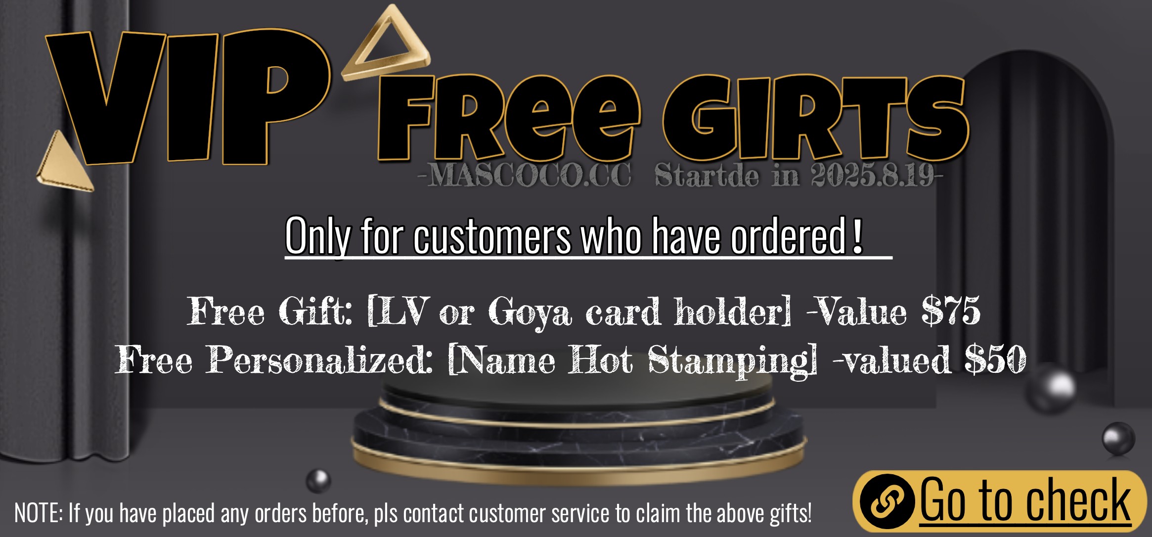 VIP Free Gifts